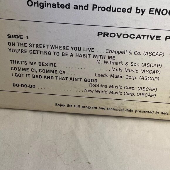 Provocative Percussion (Vol. 4) (Vinyl, 1962) Command RS 834 SD Good+ LP Record - Picture 4 of 12